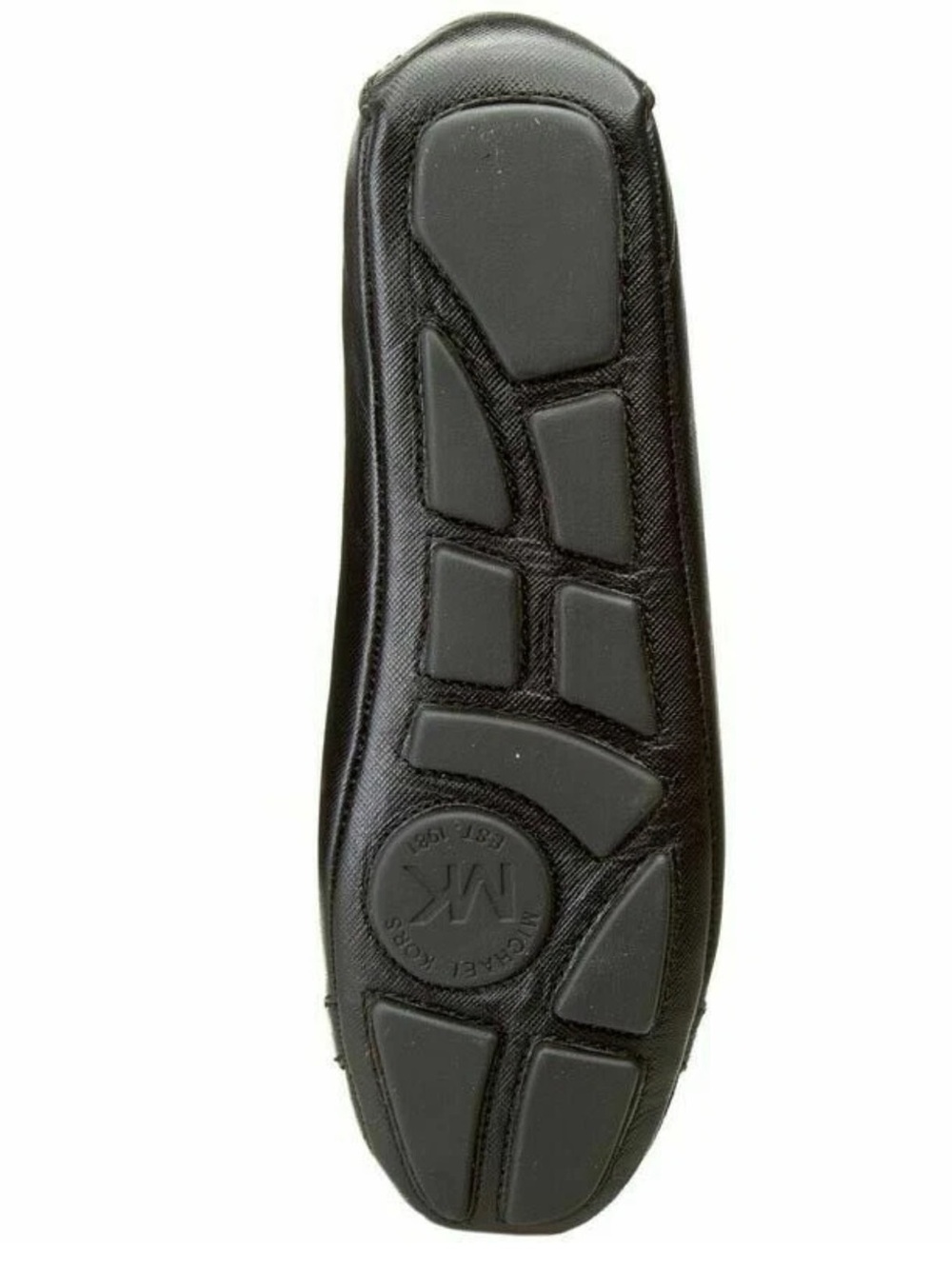 Michael Kors Fulton Flat Ballet Flats Shoes Moccasins Black Leather Size 9.5 New - Picture 8 of 9